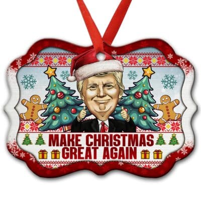 Aluminum Medallion Ornament