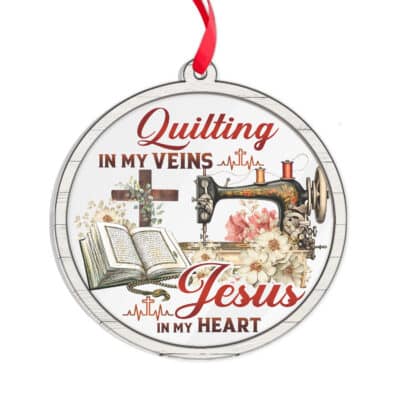 Transparent Acrylic & Wood Ornament