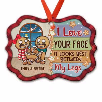 Aluminum Medallion Ornament