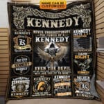 Personalized Family Name Never Underestimate The Power Of A Fleece Blanket - Sherpa Blanket - Custom Name Gifts