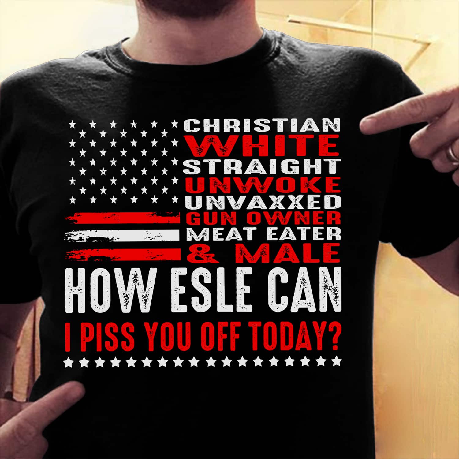 1VT. Christian White Straight shirt mk4