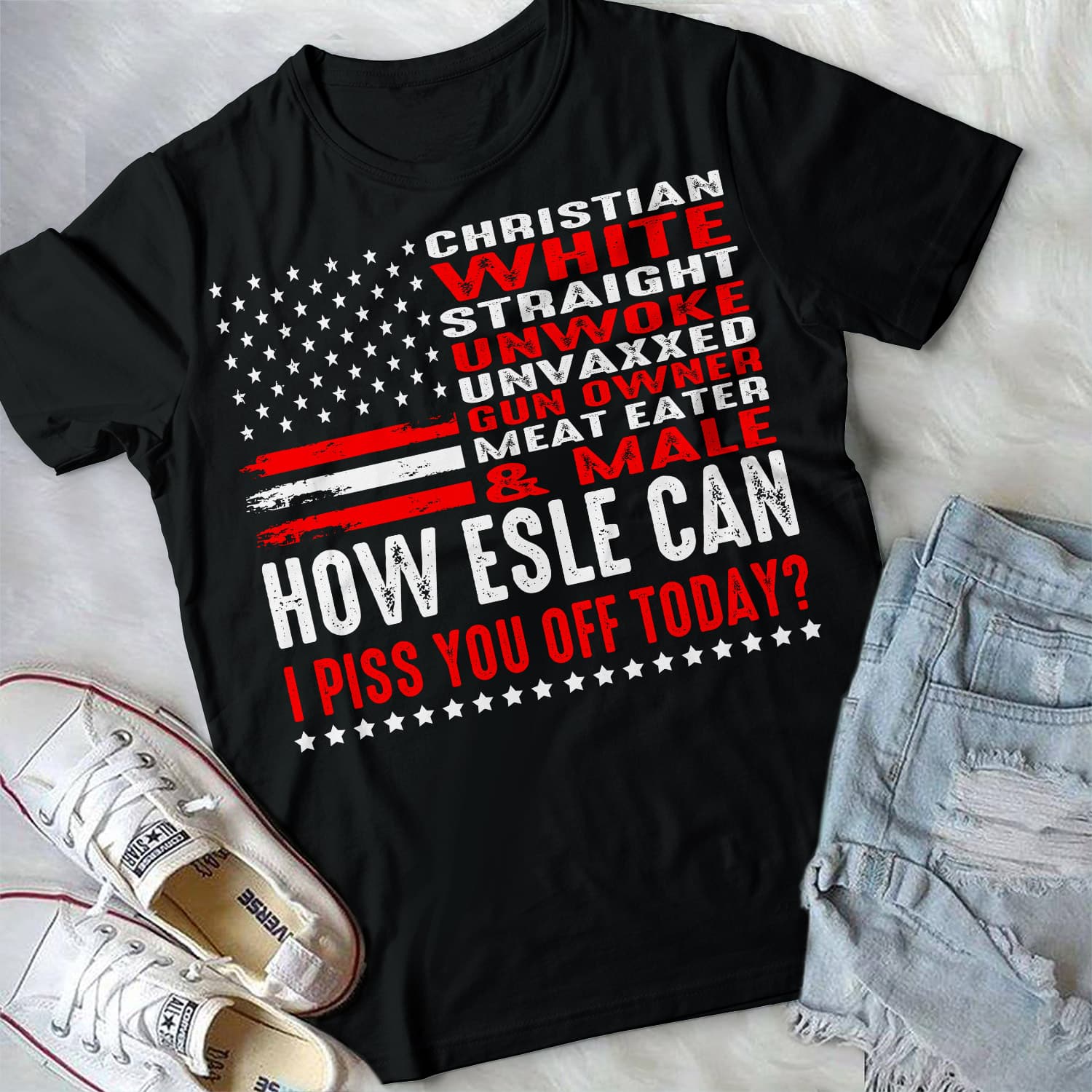 1VT. Christian White Straight shirt mk5
