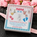 Mama To Be You Are Going To Make A Wonderful Mama Message Card Pendant Necklace -  Mothers Day Gift for New Mom
