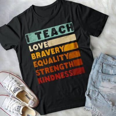 Celebrate Black History Month I Teach Black History Teacher T-Shirt