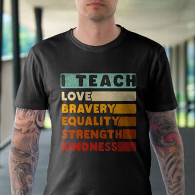 Alternative view of Celebrate Black History Month I Teach Black History Teacher T-Shirt