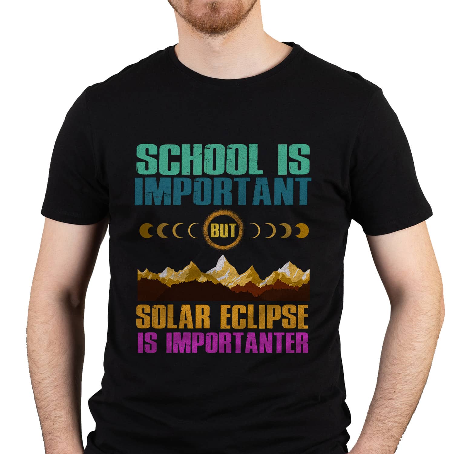2VT. Solar Eclipse School Is Important shirt mk3