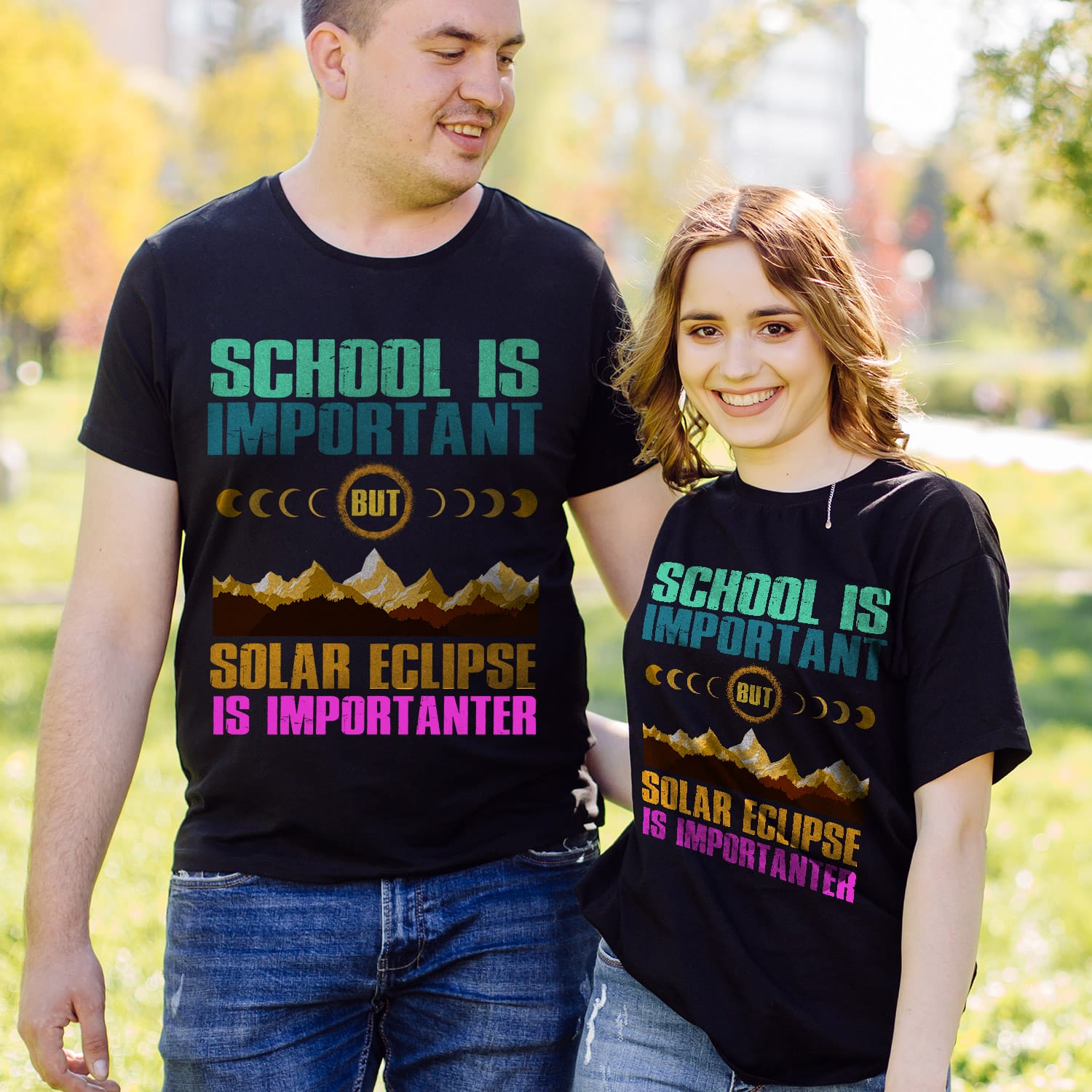 2VT. Solar Eclipse School Is Important shirt mk4