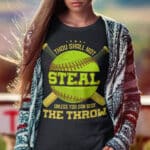 2VT. Softball Thou Shall Not Steal shirt mk3