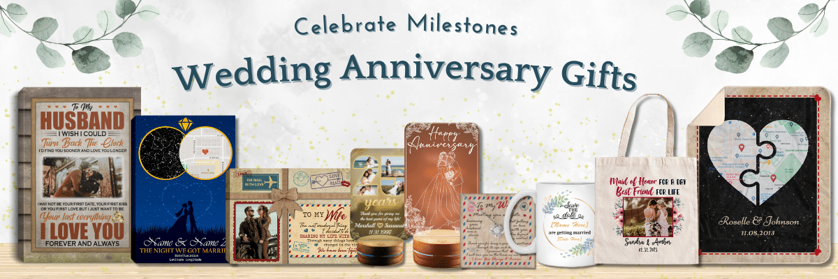 Banner Wedding Anniversary Gifts