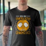 1VT. Real Men Stay Out Pickleball shirt mk1