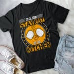 1VT. Real Men Stay Out Pickleball shirt mk3
