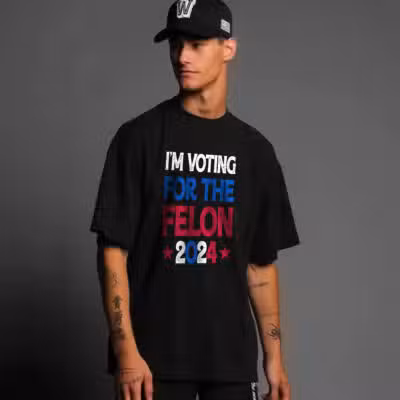 Alternative view of I'm Voting For The Felon 2024 T-Shirt - Support Trump 2024 Shirt