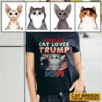 2VT. My Cat Loves Trump shirt mk1