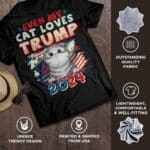 2VT. My Cat Loves Trump shirt mk7