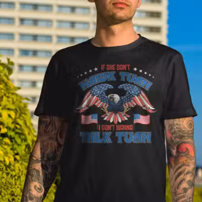 If She Don't Hawk Tuah I Don't Wanna Tawk Tuah Funny T-Shirt