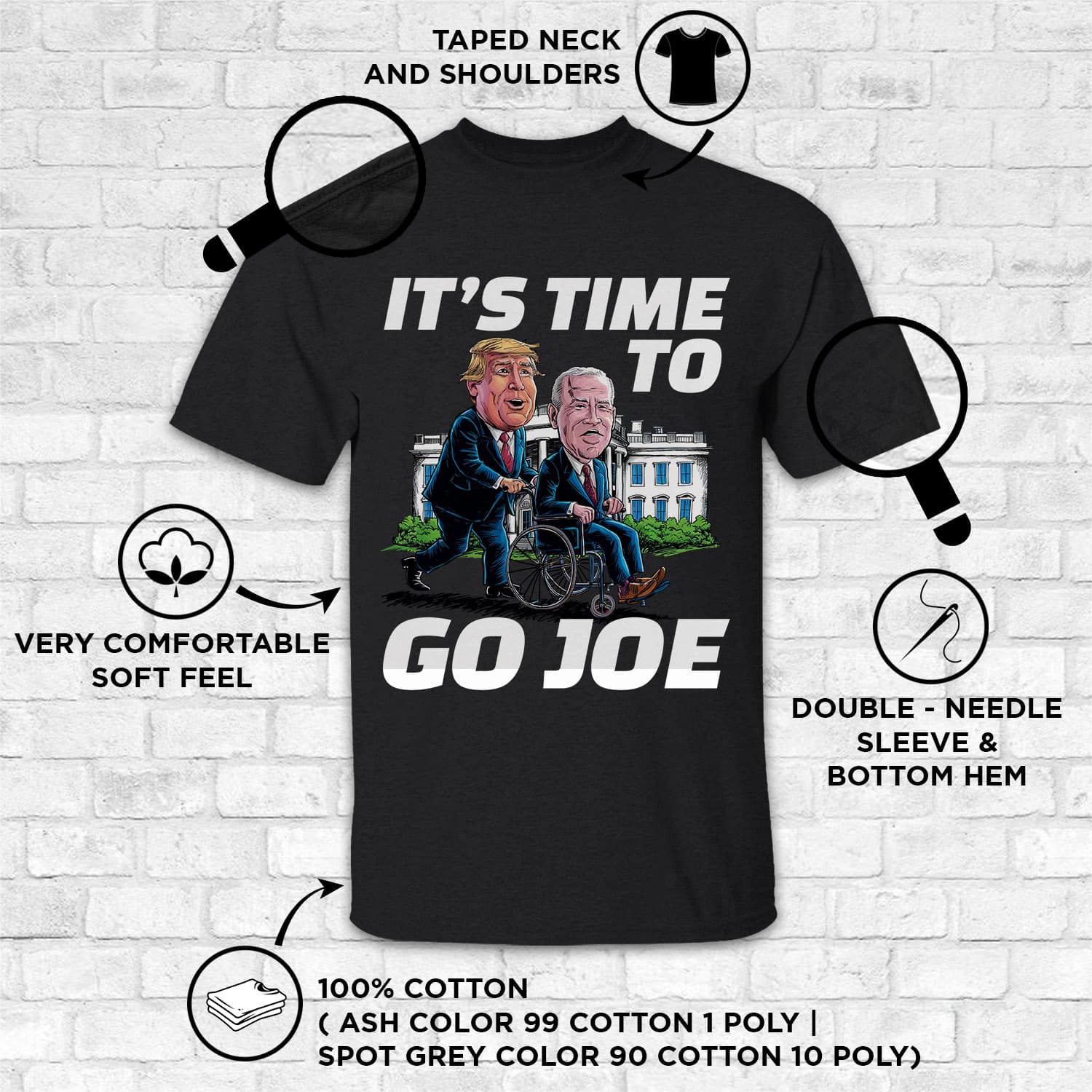 5VT. UU TIEN Time To Go Joe shirt mk6