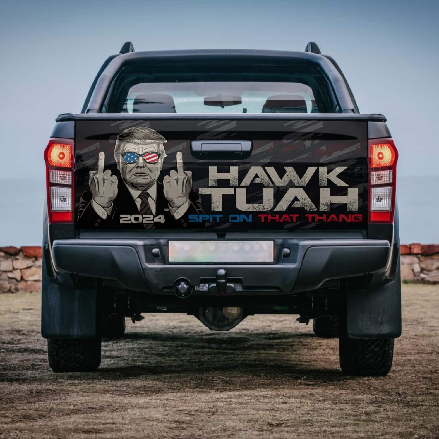 4VT. UU TIEN Trump Hawk Tuah tailgate mk3