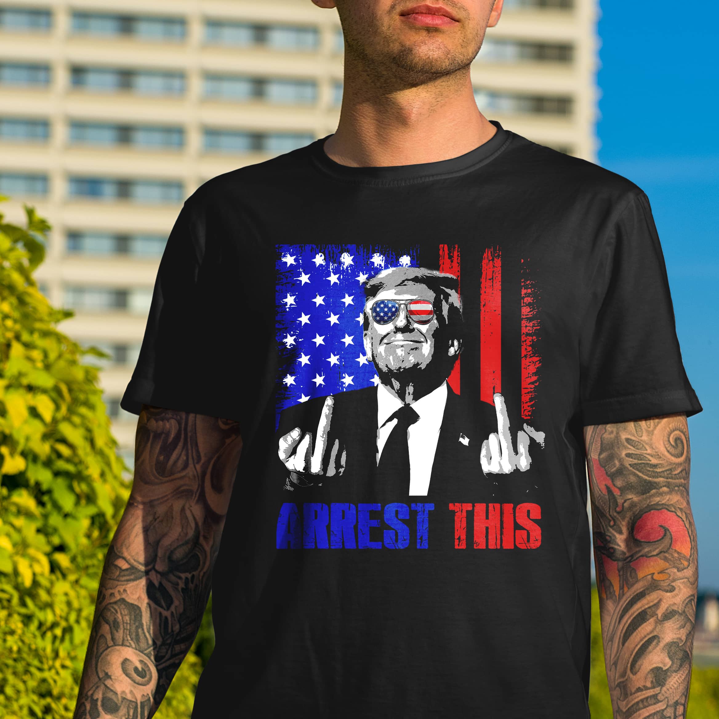 1VT. UU TIEN Arrest This Trump shirt mk2