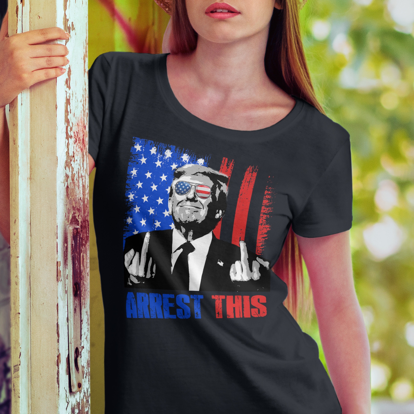 1VT. UU TIEN Arrest This Trump shirt mk5