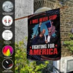 8VT. Trump Will Never Stop flag mk6