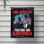 8VT. Trump Will Never Stop flag mk9