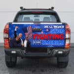 3VT. Trump Never Stop Fighting tailgate mk2