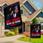 8VT. Trump Not Today flag mk1