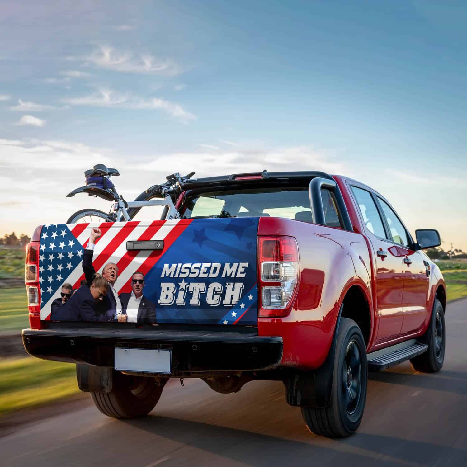 2VT. Missed Me Bitch Trump tailgate mk4
