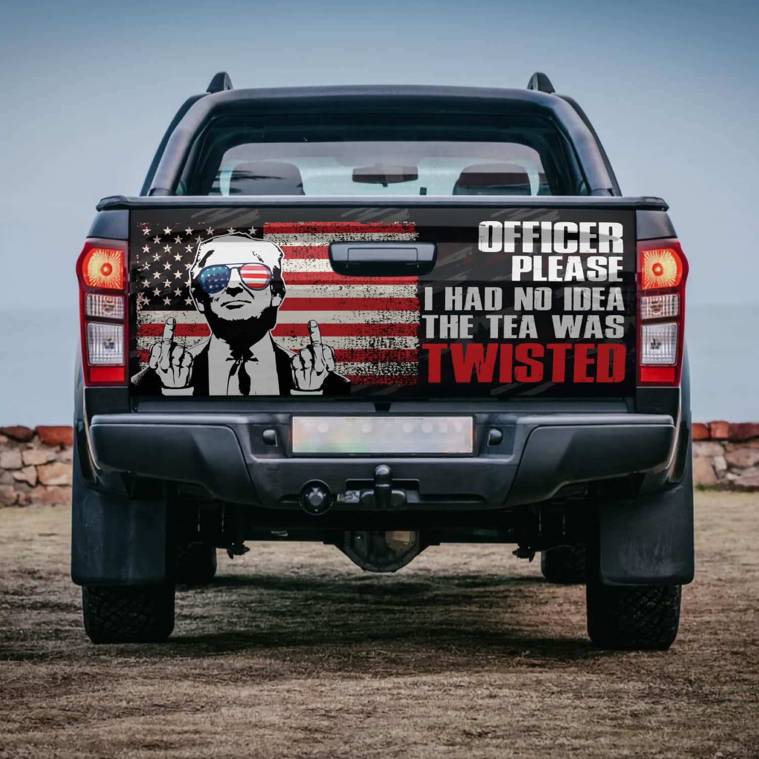 10VT. UU TIEN Trump Officer Please tailgate mk3