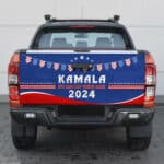 4VT. Kamala Not Going Back tailgate mk2