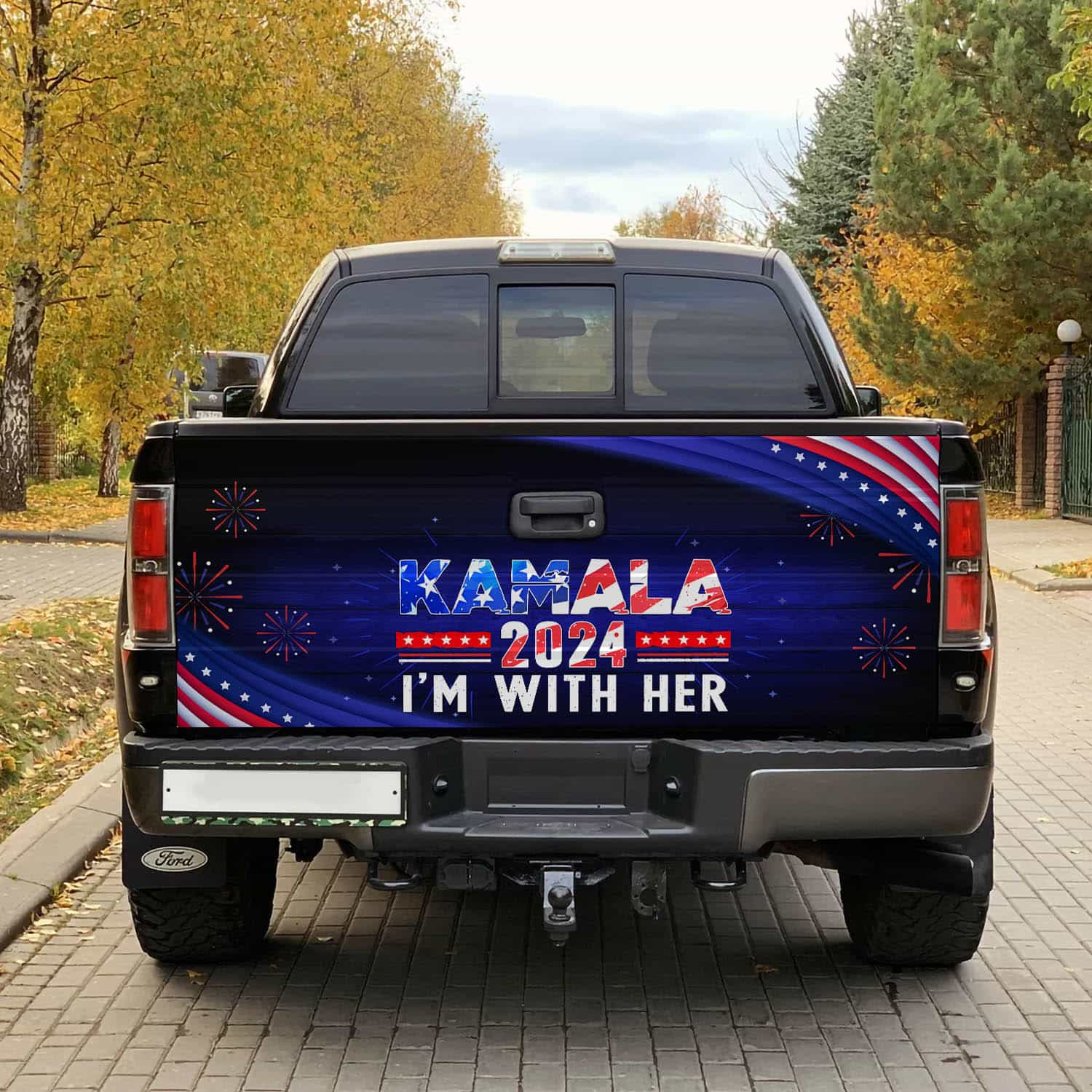 8VT. Kamala I'm With Her tailgate mk1