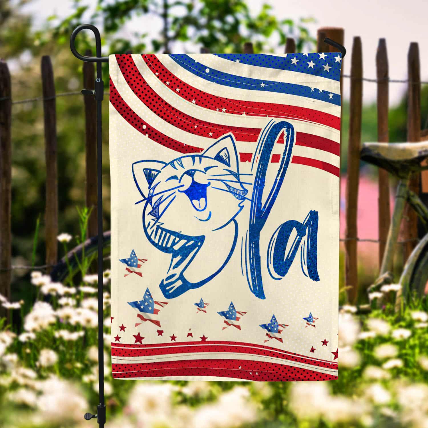 Garden Flag Mockup 6