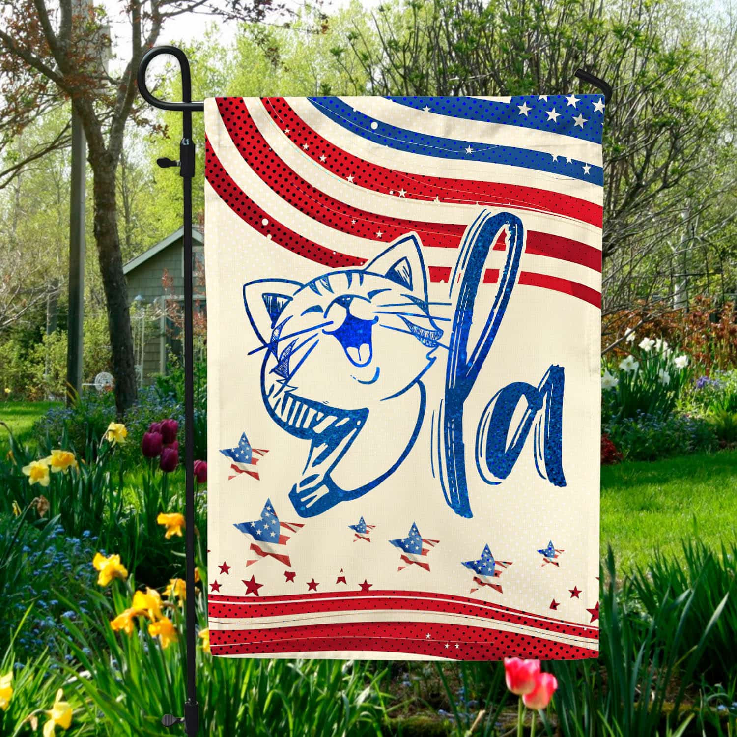 Garden Flag Mockup 5