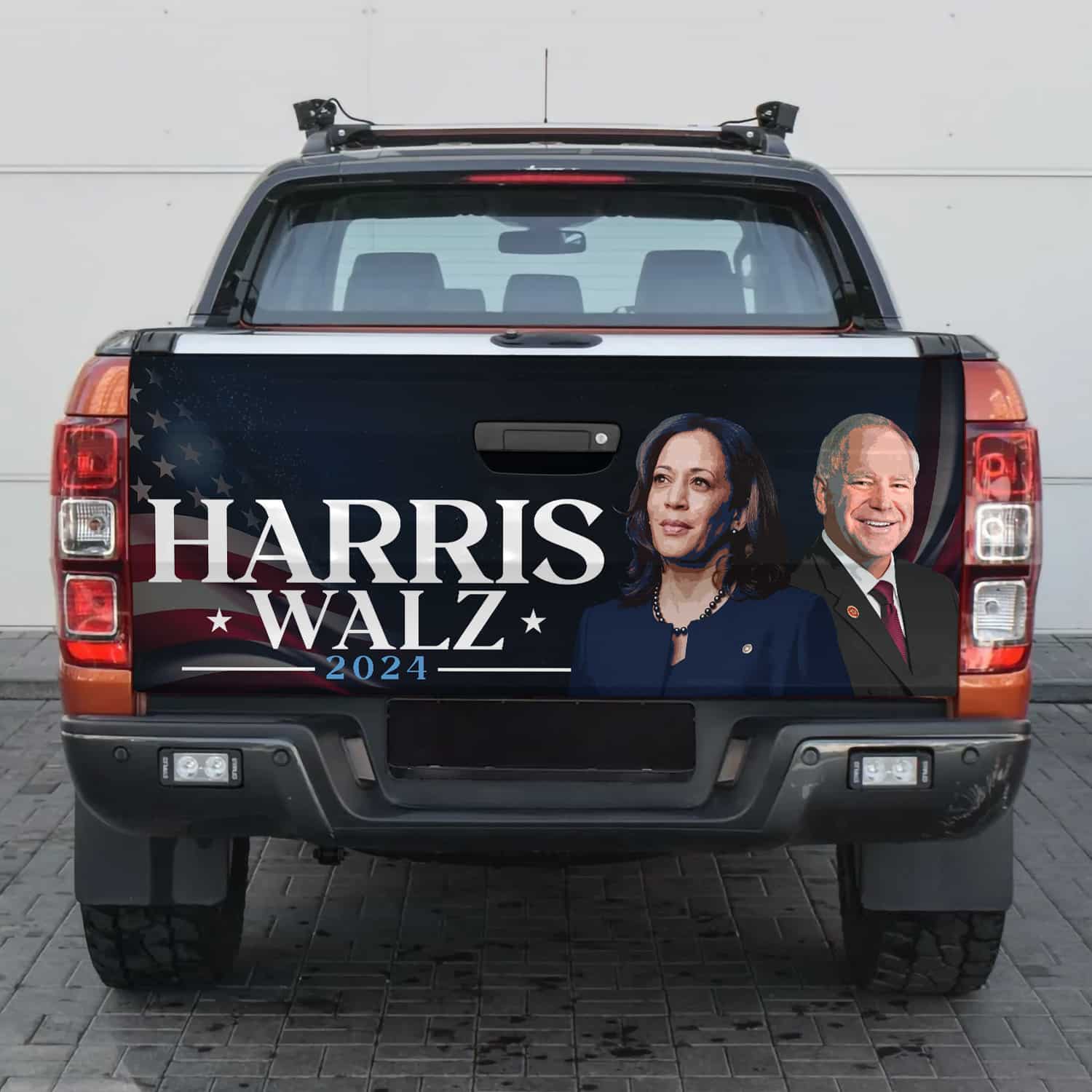 4VT. Harris Walz 2024 tailgate mk2