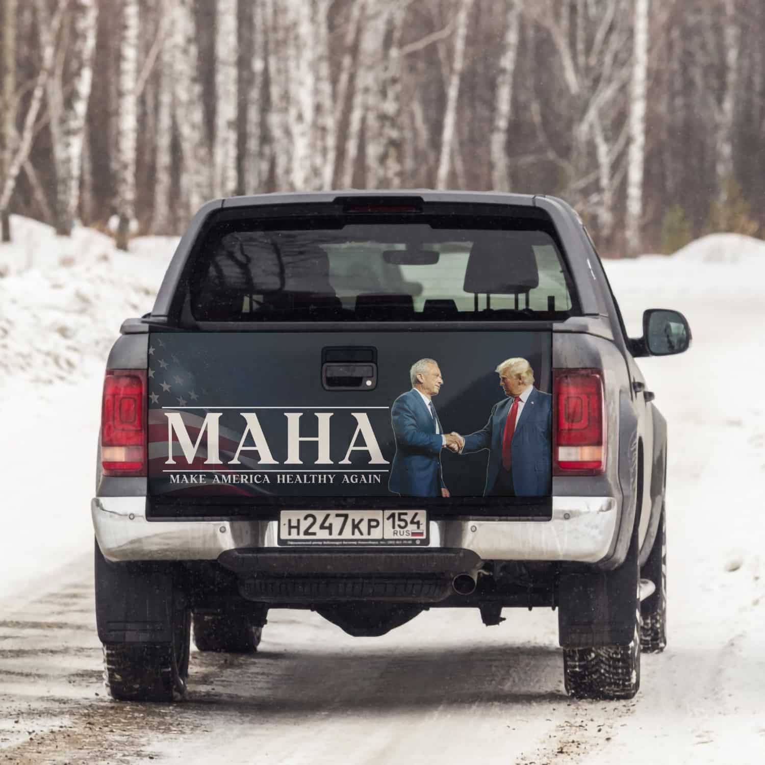 8VT. Maha Trump Kennedy tailgate mk4