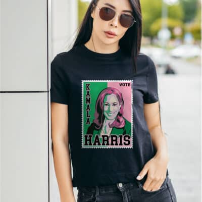 Kamala Madam Vice President T-Shirt - Vote Kamala Harris Presidential Election V-Neck Shirt