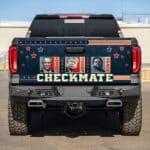 Kennedy Trump Vance Checkmate Funny Presidential Election Truck Tailgate Decal Sticker Wrap