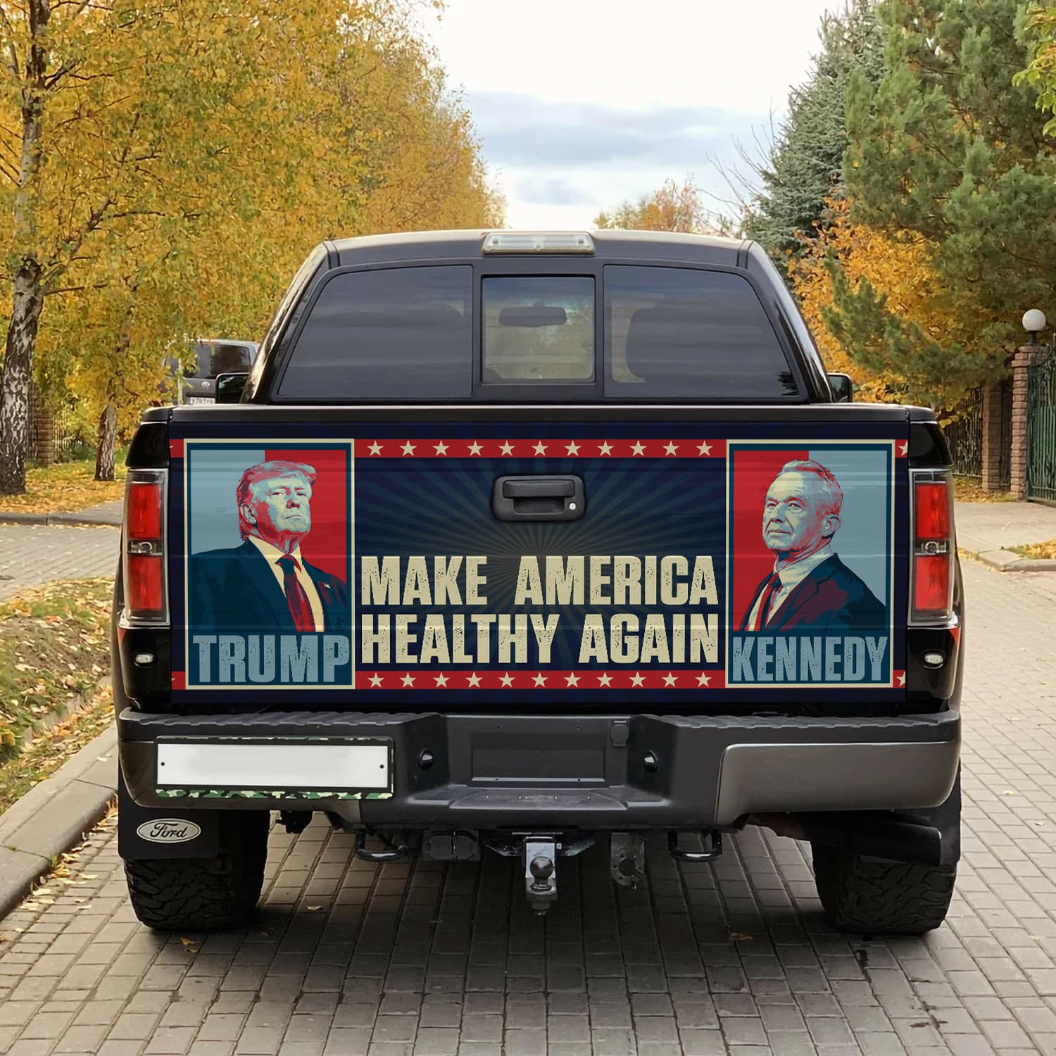 1VT. Kennedy Trump Make America Healthy tailgate mk1
