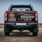 Trump 2024 Don't Eat Me Truck Tailgate Decal Sticker Wrap - Vinyl Graphic Decal Bumper Sticker