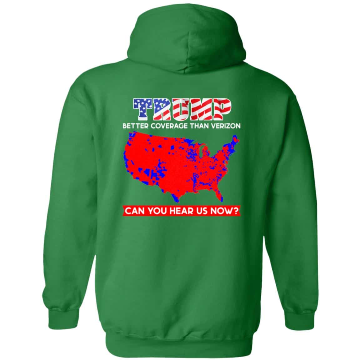 Zip Up Hoodie, Irish Green,