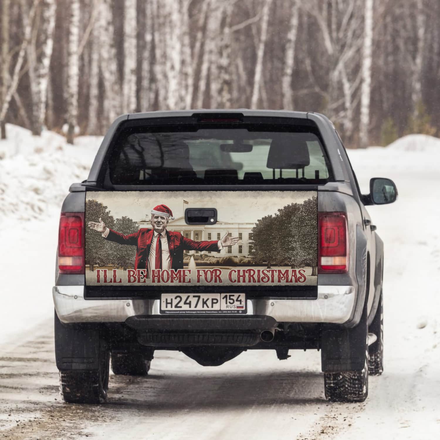 1VT. Be Home For Christmas tailgate mk4