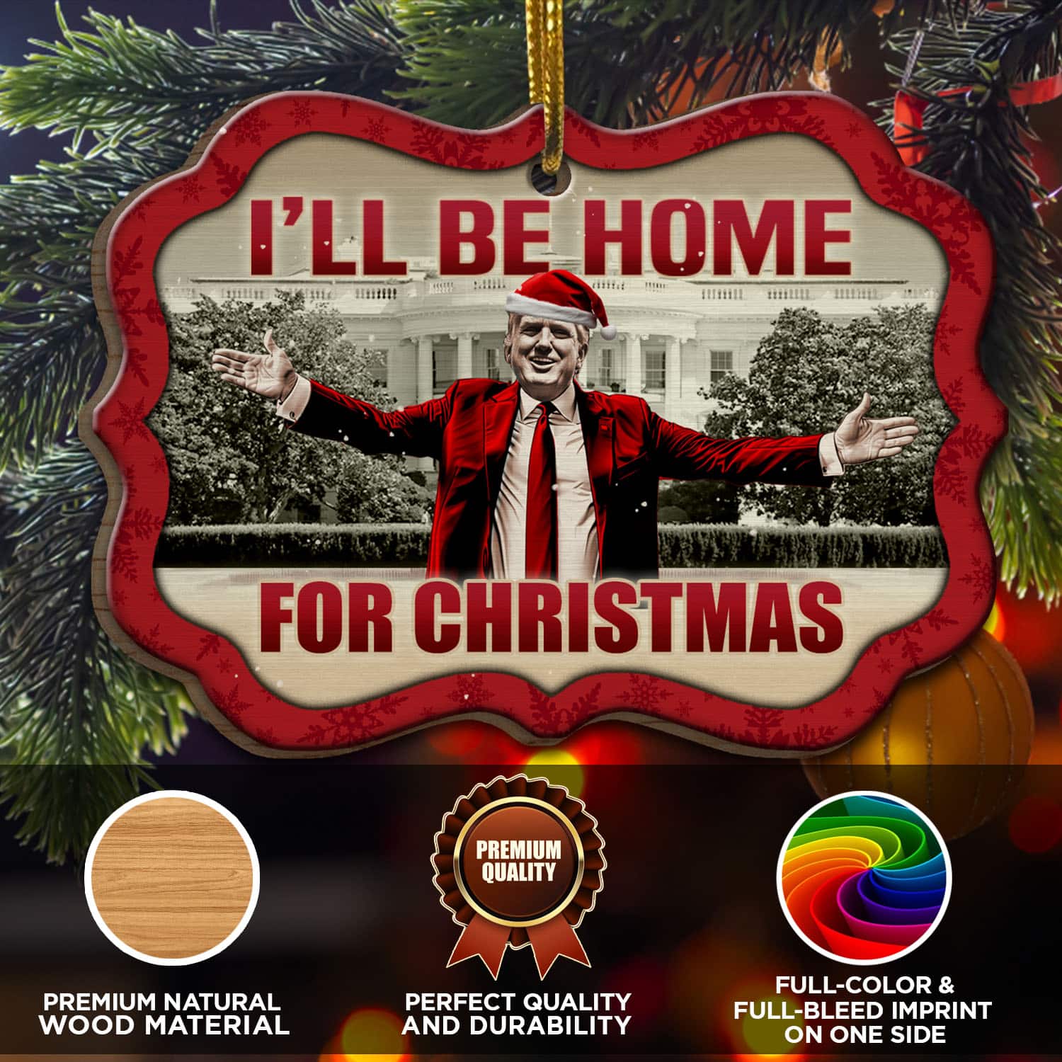 1VT. Be Home For Christmas wood mk5