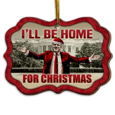 Wood Medallion Ornament