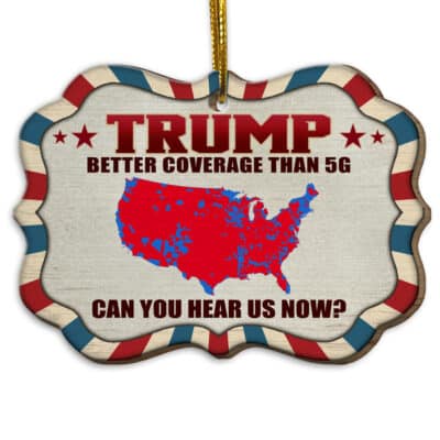 Wood Medallion Ornament