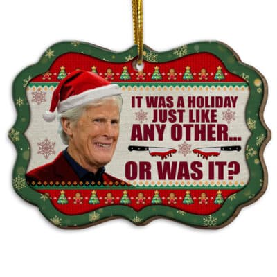 Wood Medallion Ornament