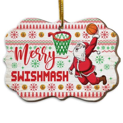 Wood Medallion Ornament