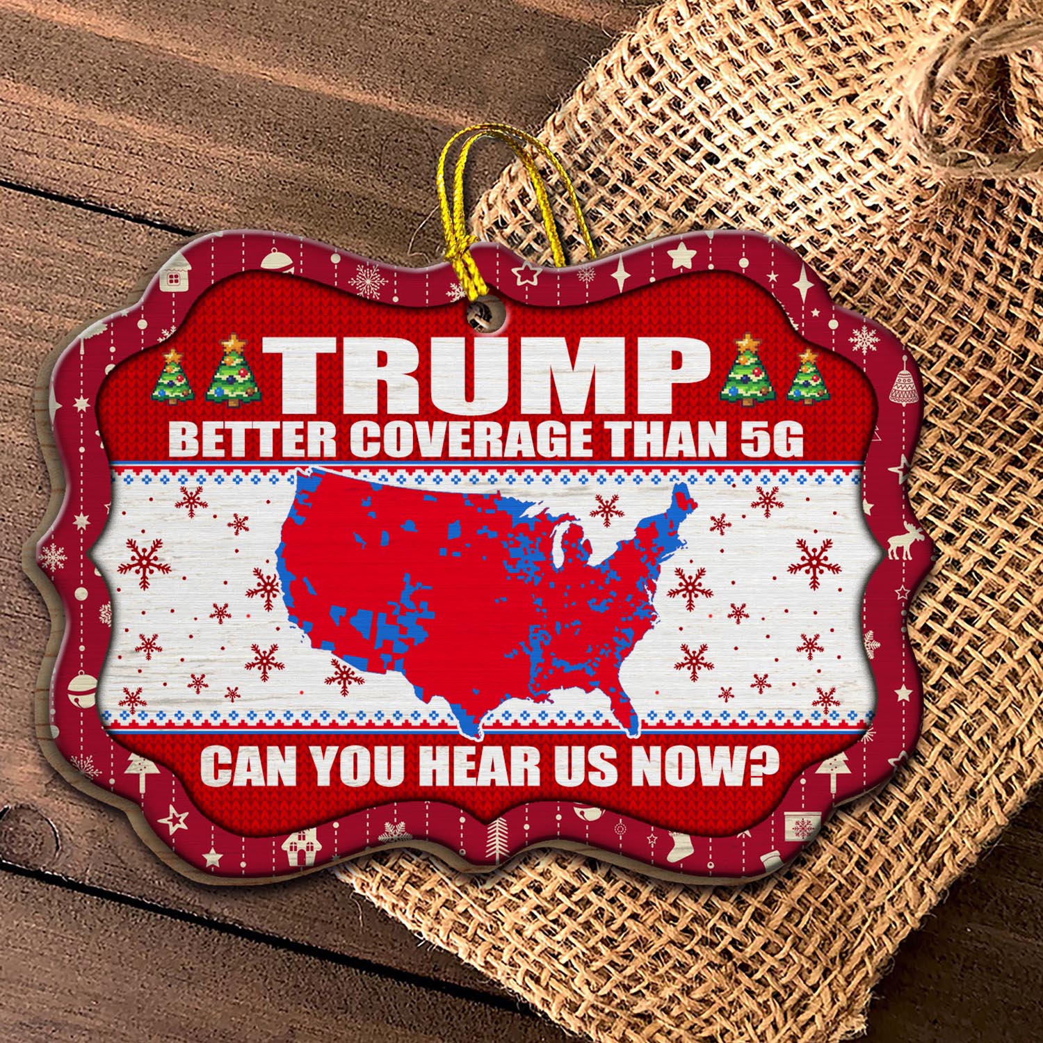 3VT. Trump Better Coverage Ugly wood mk2