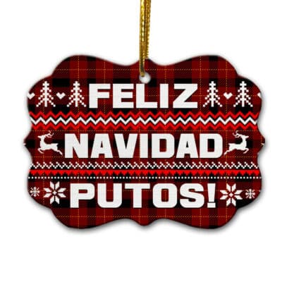 Aluminum Medallion Ornament