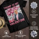 6VT. Trump Is My Valentine shirt mk6