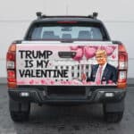 6VT. Trump Is My Valentine tailgate mk2
